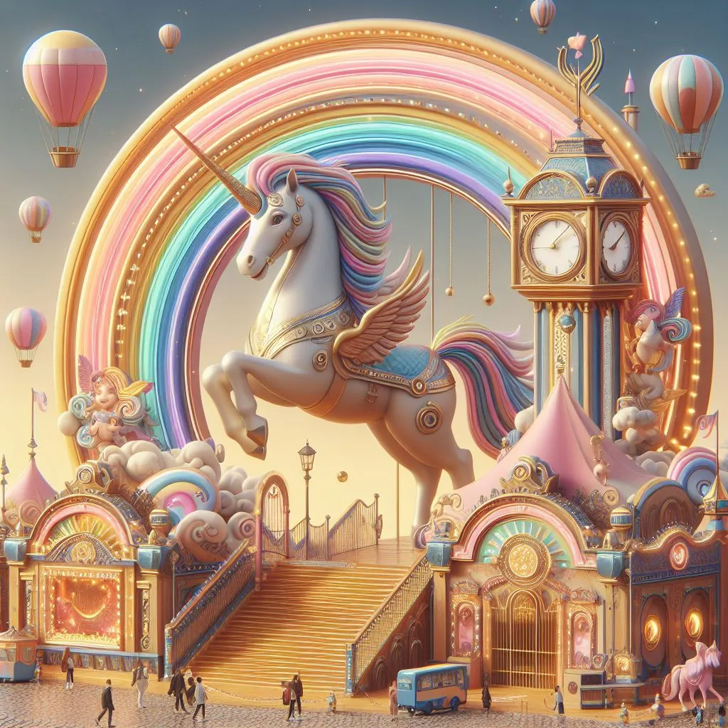 Amusement park games decorations 3